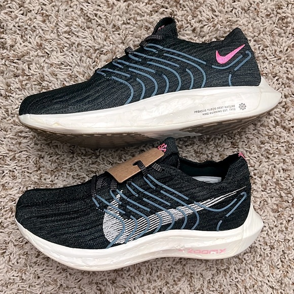 Nike Pegasus Turbo Next Nature Shoes - Women's 7 NWT. Black/White - Anthracite - Picture 11 of 12